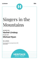 Singers in the Mountains SSA choral sheet music cover